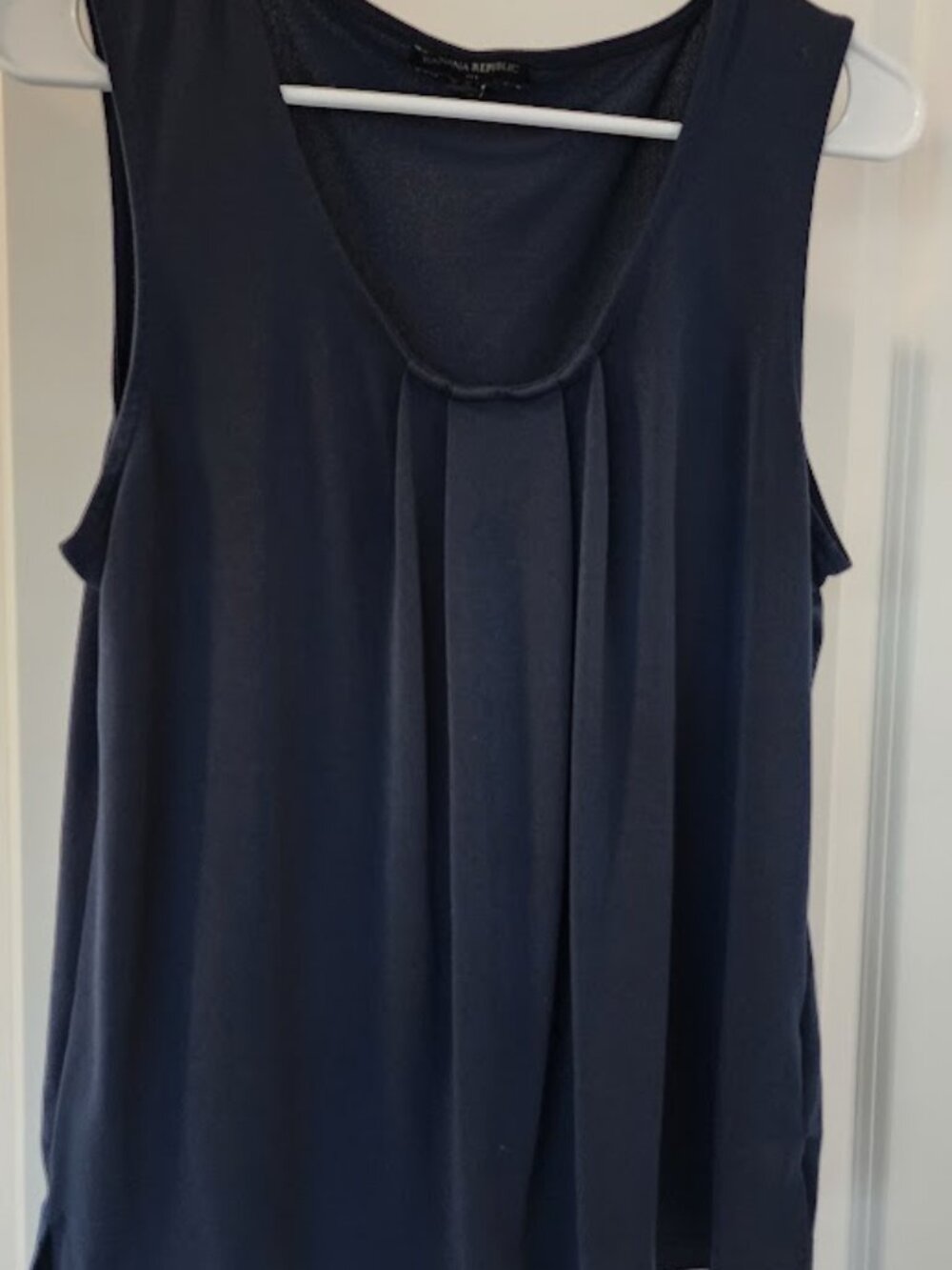 Banana Republic sleeveless blouse, size M